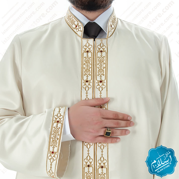 Araf Abaya Cream color islamstore2