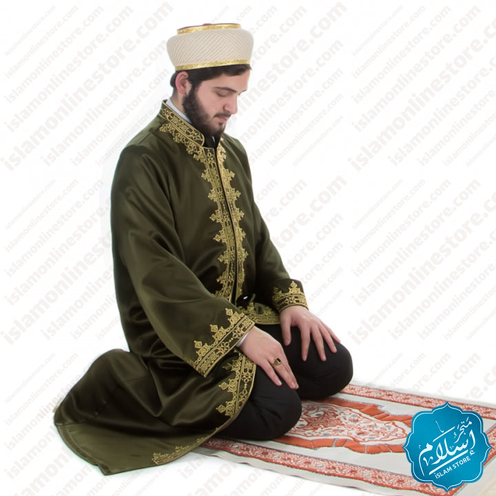 Raad Abaya Green Color islamstore2