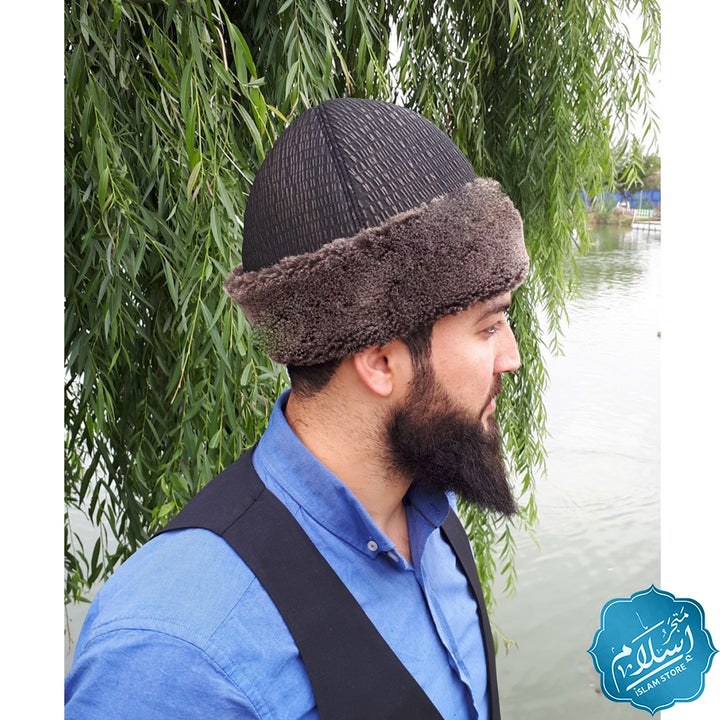 Men's leather hat - DŞ30