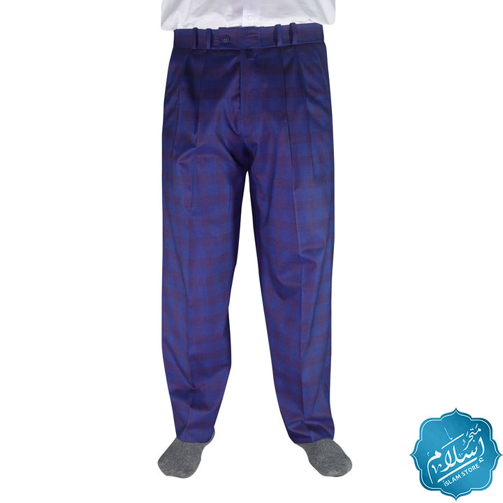 Men's pants navy blue color -S024