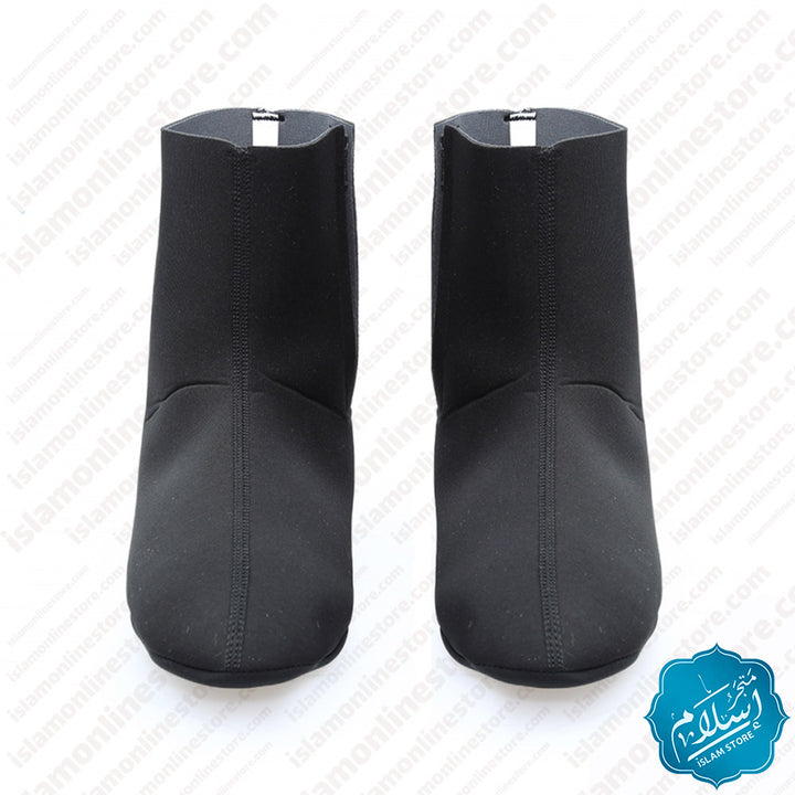 Slippers Leather Black Color 2 ISLAM STORE