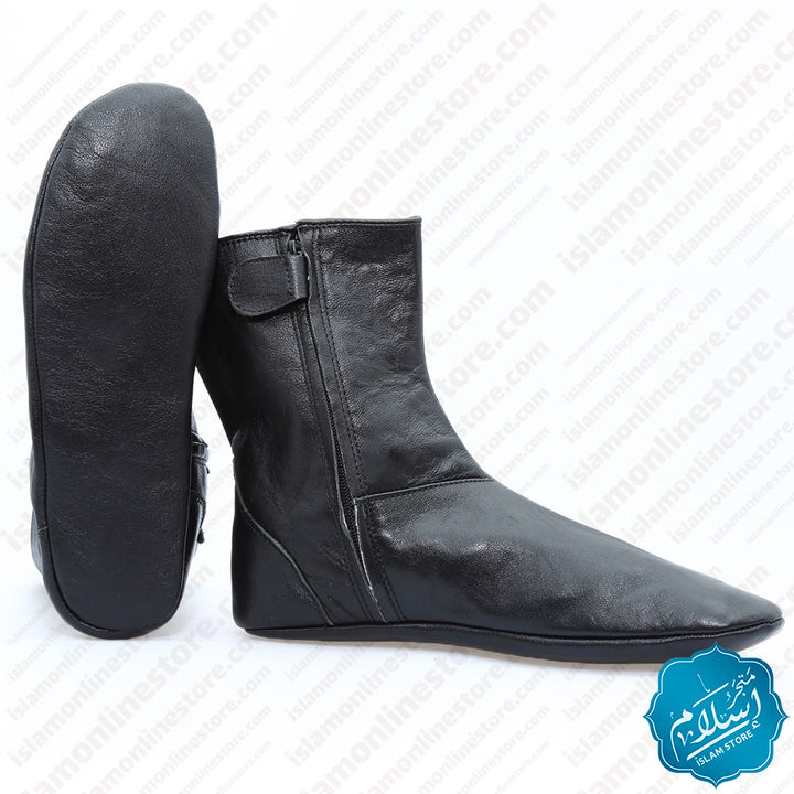 Natural Leather Slippers Long ISLAM STORE